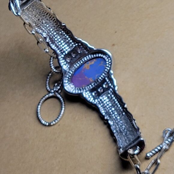 Purple Turquoise Bracelet - Picture 10 of 10